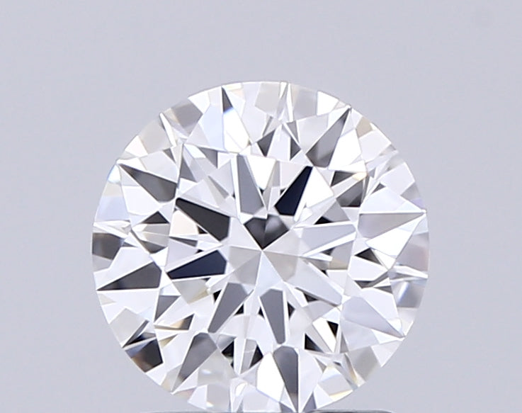 1.28 Carat Round Lab Diamond with  Cut Diamond in 14KT  view 1
