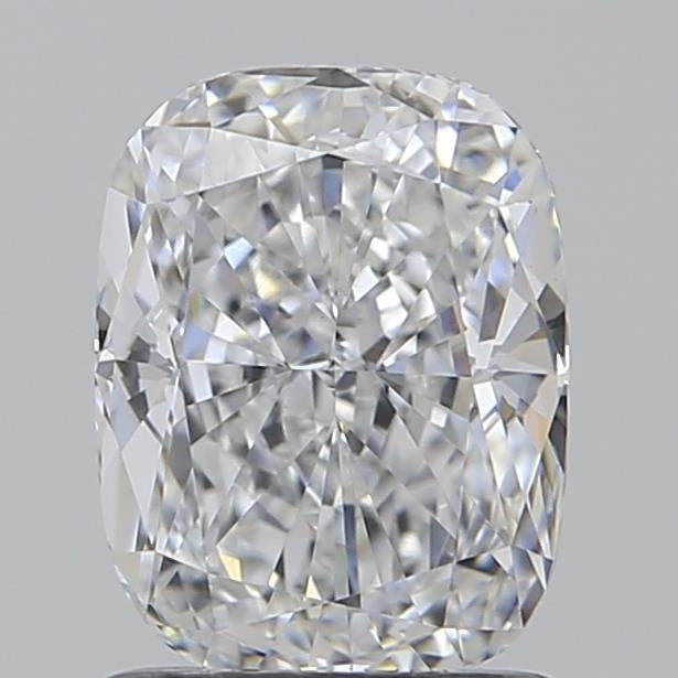 1.42 Carat Cushion Lab Diamond with  Cut Diamond in 14KT  view 1
