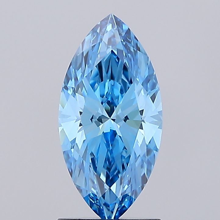 1.46 Carat Marquise Lab Diamond with  Cut Diamond in 14KT  view 1
