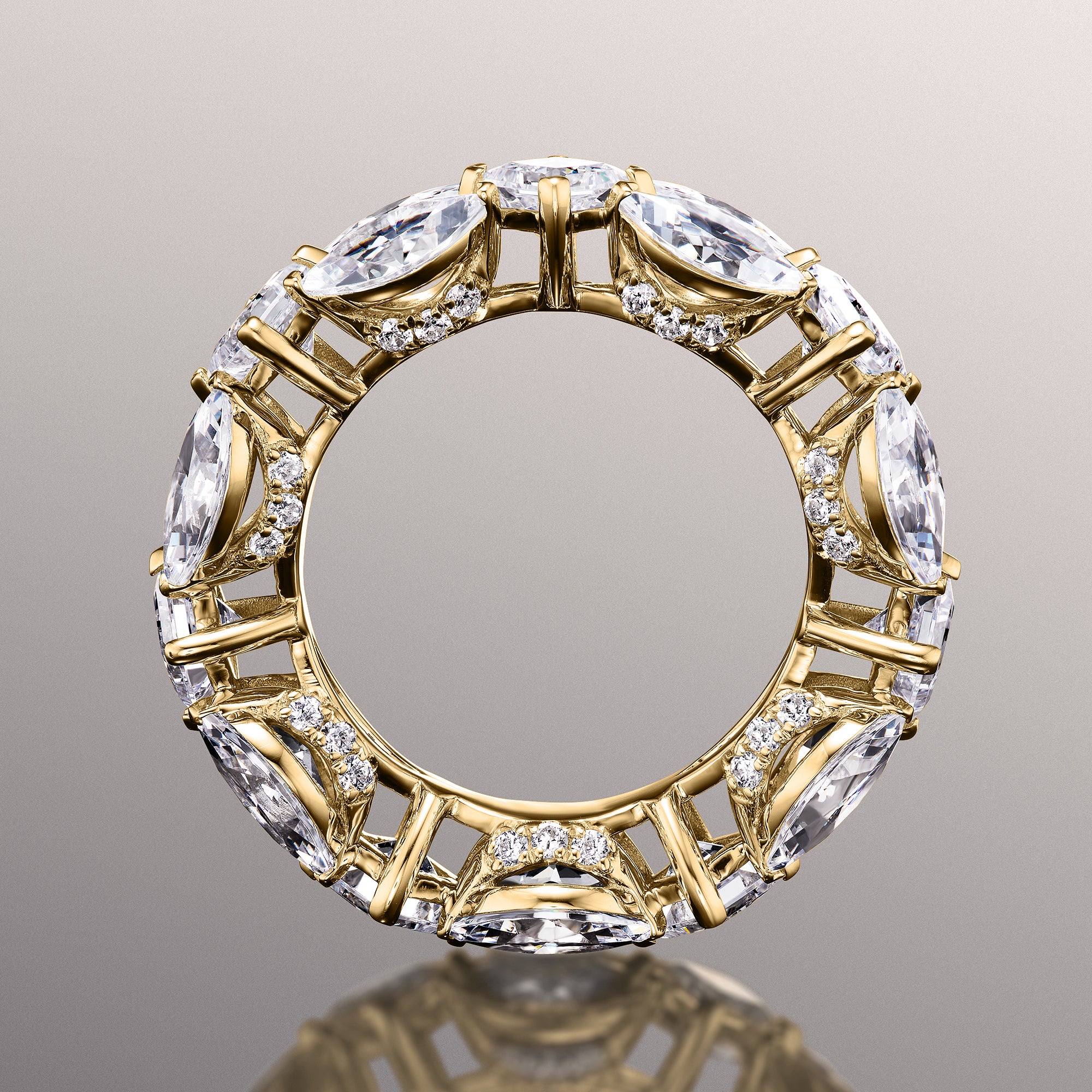 The Renoir Eternity Ring – With Clarity