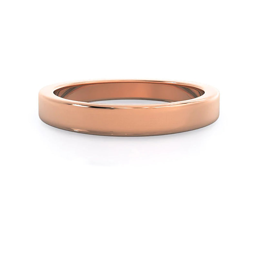 Weaved Cathedral Solitaire Wedding Band with 18KT Rose Gold Cut Diamond in 14KT Rose Gold view 1
