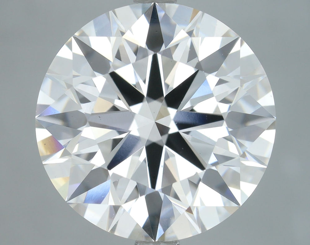 5.28 Carat Round Lab Diamond with  Cut Diamond in 14KT  view 1
