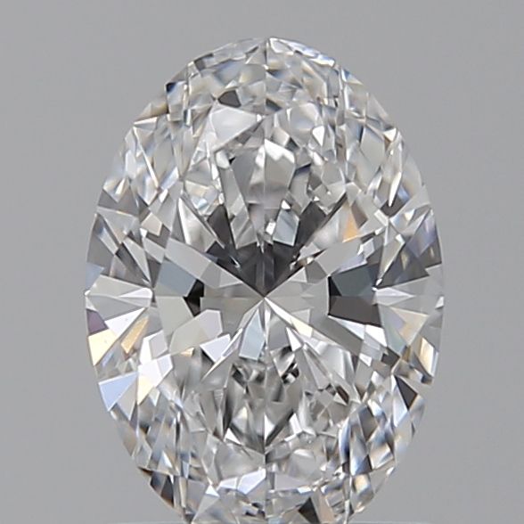 1.0 Carat Oval Lab Diamond with  Cut Diamond in 14KT  view 1
