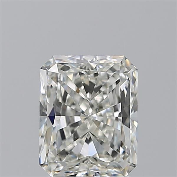 2.01 Carat Radiant Natural Diamond with  Cut Diamond in 14KT  view 1
