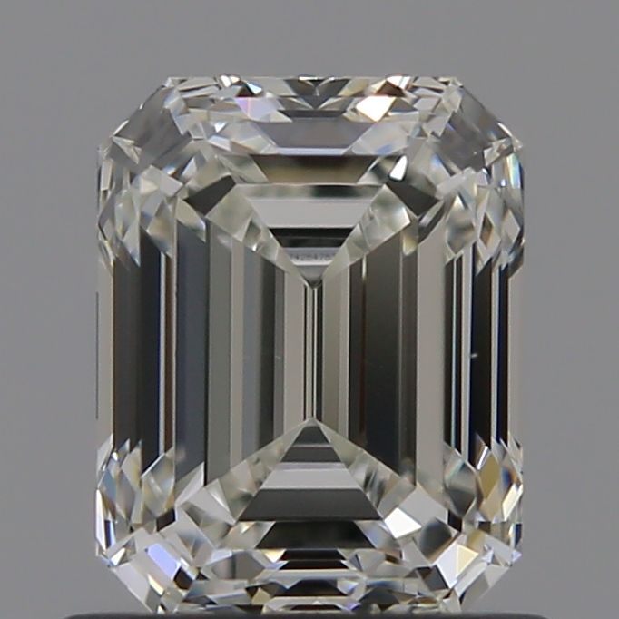 1.02 Carat Emerald natural Diamond with  Cut Diamond in 14KT  view 1
