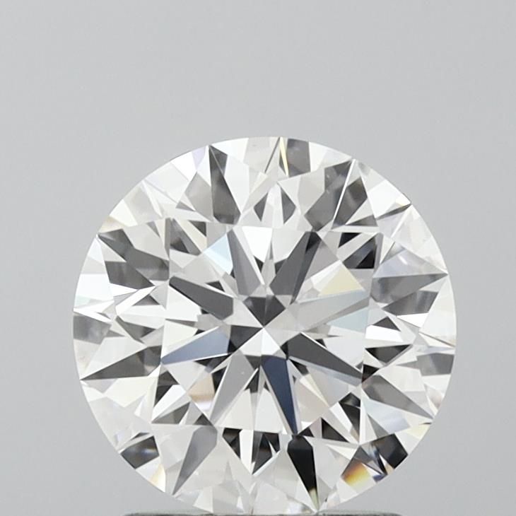 1.82 Carat Round Lab Diamond with  Cut Diamond in 14KT  view 1
