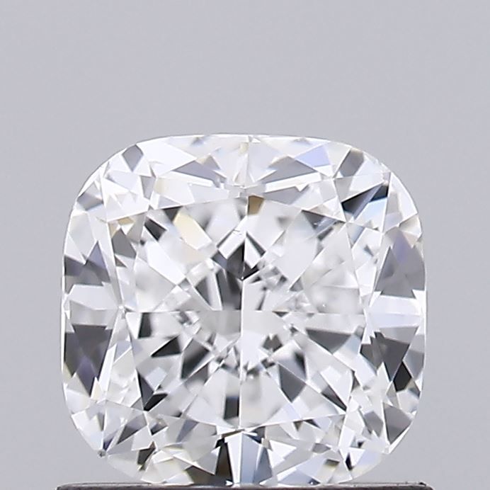1.01 Carat Cushion Lab Diamond with  Cut Diamond in 14KT  view 1
