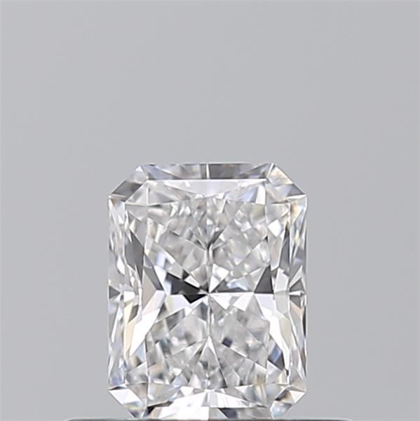0.5 Carat Radiant Natural Diamond with  Cut Diamond in 14KT  view 1

