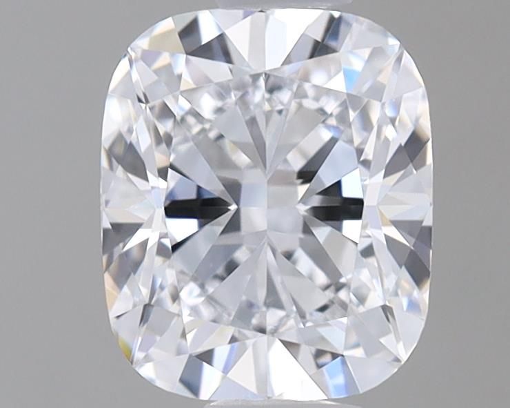 1.06 Carat Cushion Lab Diamond with  Cut Diamond in 14KT  view 1
