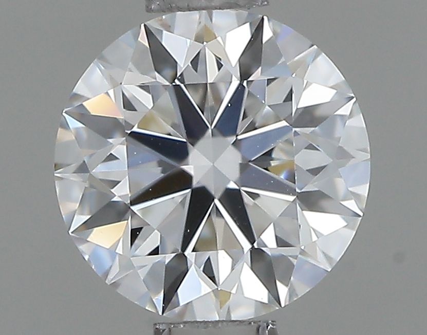 0.61 Carat Round Natural Diamond with  Cut Diamond in 14KT  view 1
