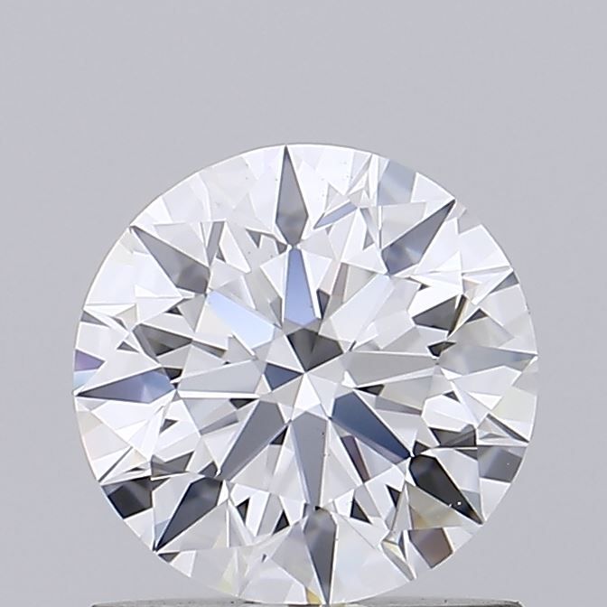 0.91 Carat Round Lab Diamond with  Cut Diamond in 14KT  view 1
