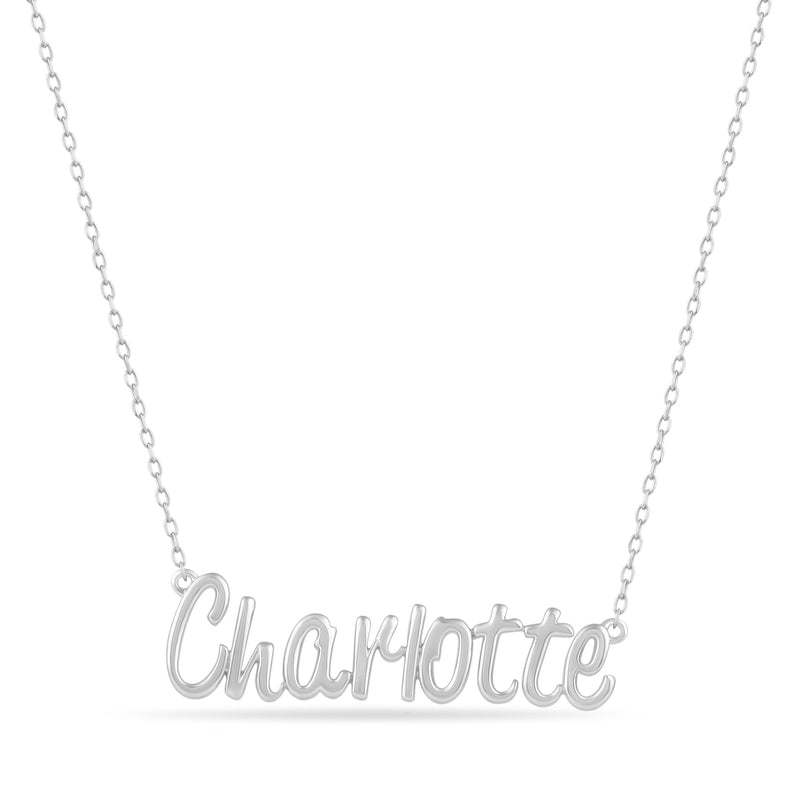 Personalized Name Necklace in Gold