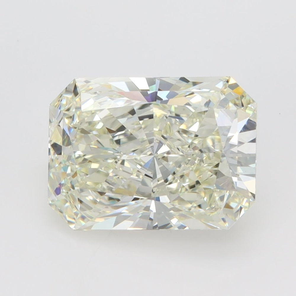 2.53 Carat Radiant Lab Diamond with  Cut Diamond in 14KT  view 1
