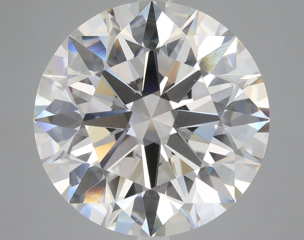 8.73 Carat Round Lab Diamond with  Cut Diamond in 14KT  view 1
