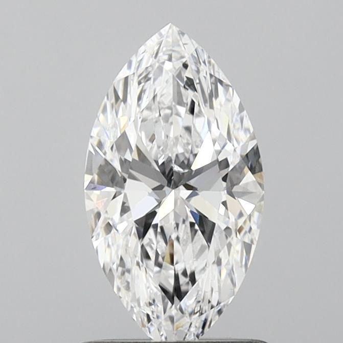 1.0 Carat Marquise Natural Diamond with  Cut Diamond in 14KT  view 1
