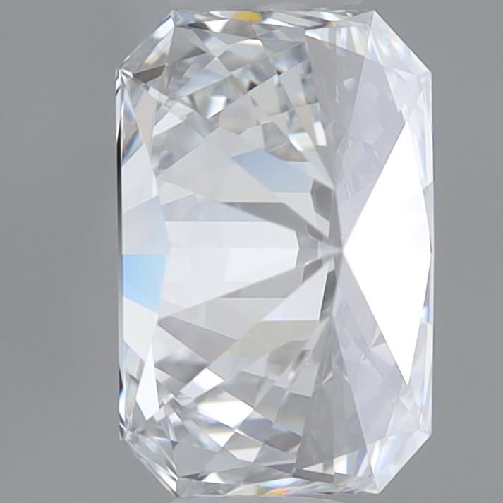 0.79 Carat Radiant Lab Diamond with  Cut Diamond in 14KT  view 1
