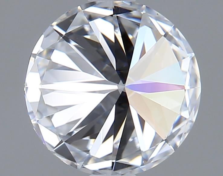 1.32 Carat Round Lab Diamond with  Cut Diamond in 14KT  view 1
