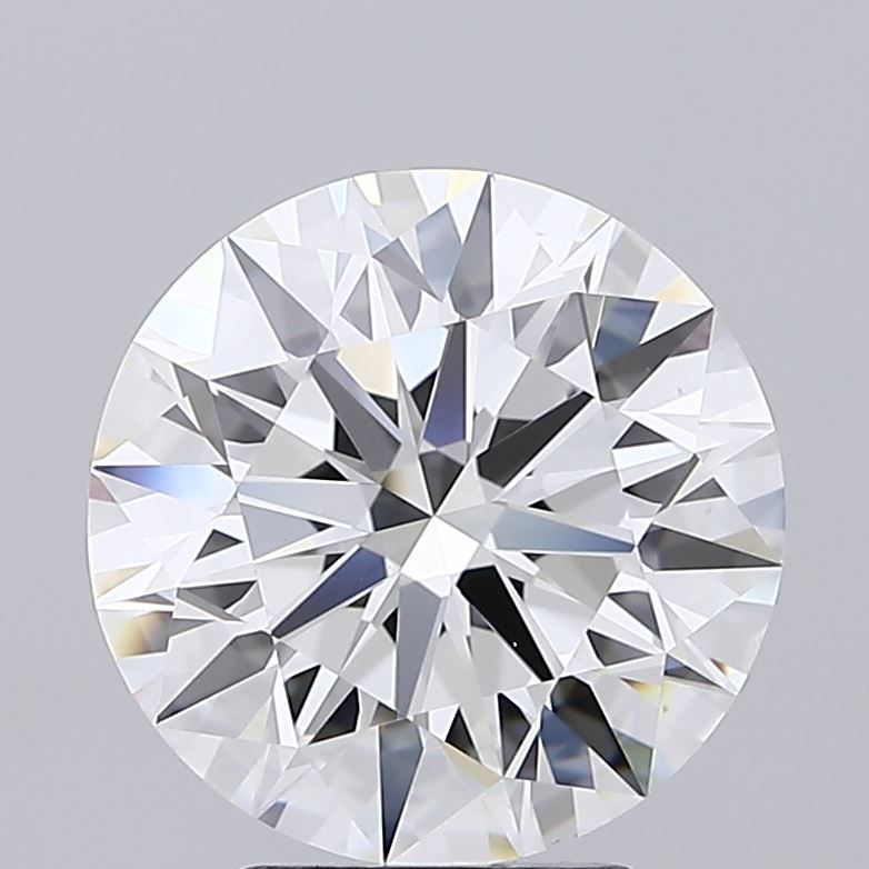 4.21 Carat Round Lab Diamond