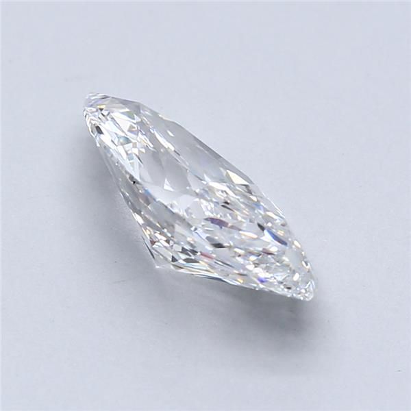 2.13 Carat Marquise Lab Diamond with  Cut Diamond in 14KT  view 1
