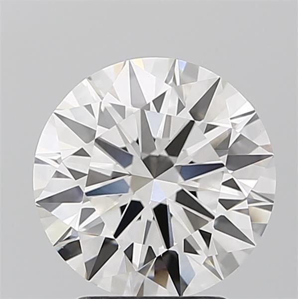 2.64 Carat Round Lab Diamond with  Cut Diamond in 14KT  view 1
