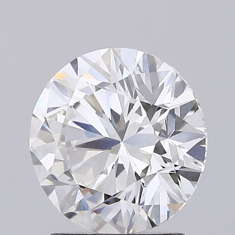2.01 Carat Round Lab Diamond with  Cut Diamond in 14KT  view 1
