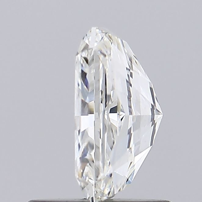 1.01 Carat Radiant Lab Diamond with  Cut Diamond in 14KT  view 1
