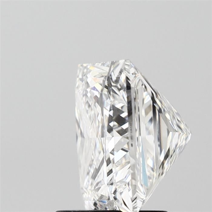 3.03 Carat Princess Lab Diamond with  Cut Diamond in 14KT  view 1
