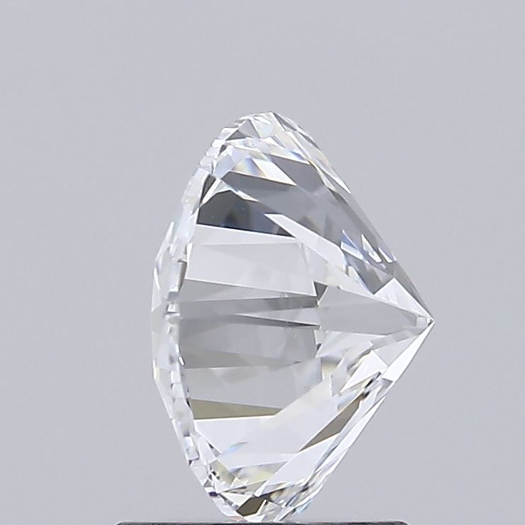 2.09 Carat Round Lab Diamond with  Cut Diamond in 14KT  view 1
