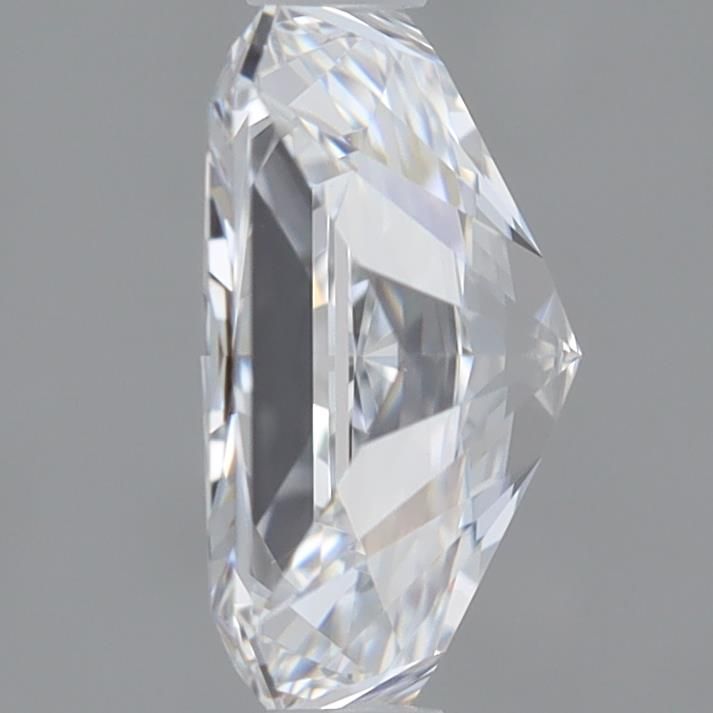 1.0 Carat Radiant Lab Diamond with  Cut Diamond in 14KT  view 1
