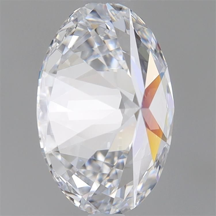 1.24 Carat Oval Lab Diamond with  Cut Diamond in 14KT  view 1
