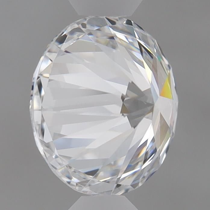 1.34 Carat Round Lab Diamond with  Cut Diamond in 14KT  view 1
