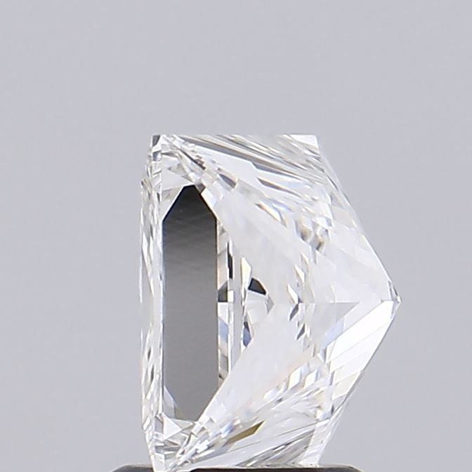 2.36 Carat Princess Lab Diamond with  Cut Diamond in 14KT  view 1

