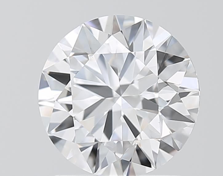 0.92 Carat Round Lab Diamond with  Cut Diamond in 14KT  view 1
