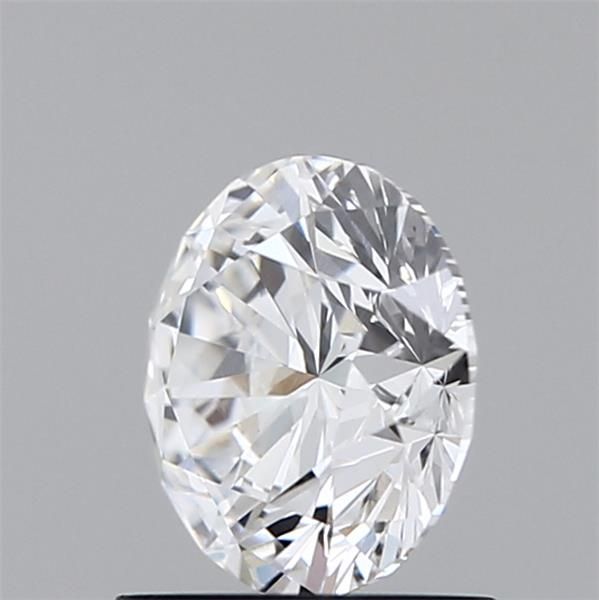 1.22 Carat Round Lab Diamond with  Cut Diamond in 14KT  view 1
