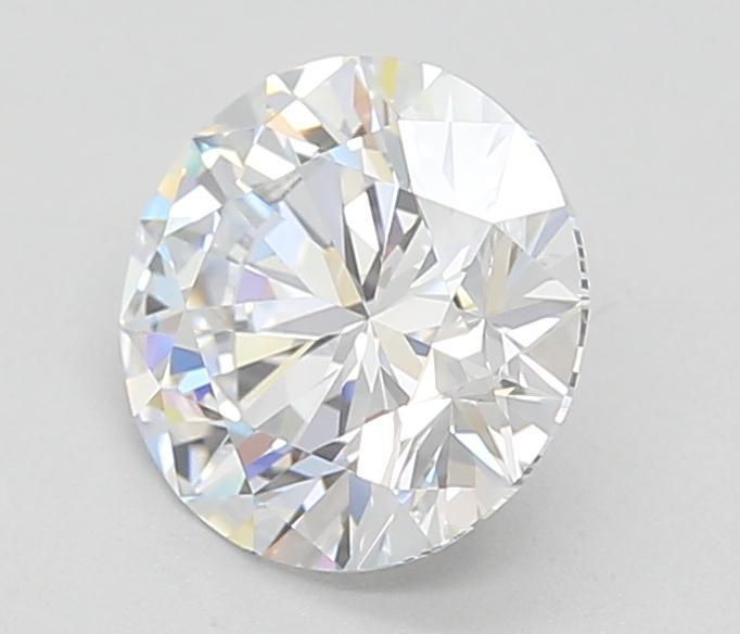 1.31 Carat Round Lab Diamond with  Cut Diamond in 14KT  view 1
