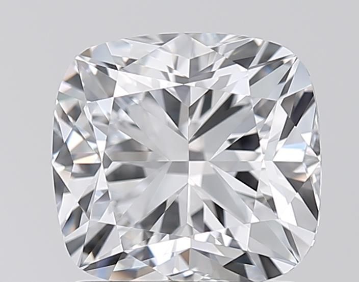 1.7 Carat Cushion Lab Diamond with  Cut Diamond in 14KT  view 1
