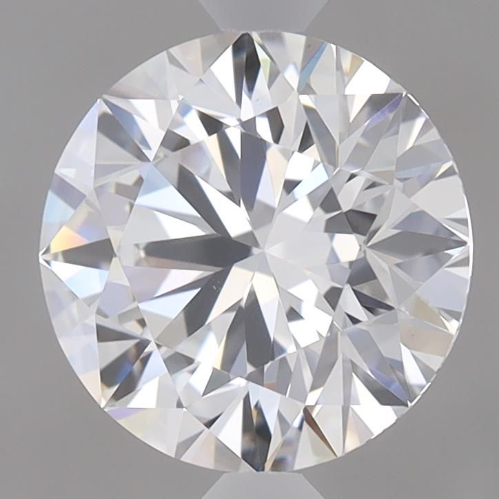 2.24 Carat Round Lab Diamond with  Cut Diamond in 14KT  view 1
