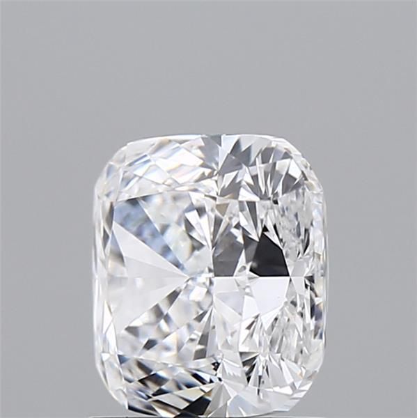 1.92 Carat Cushion Lab Diamond with  Cut Diamond in 14KT  view 1
