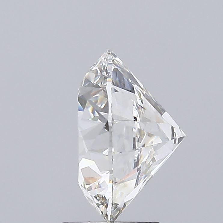 4.01 Carat Round Lab Diamond with  Cut Diamond in 14KT  view 1
