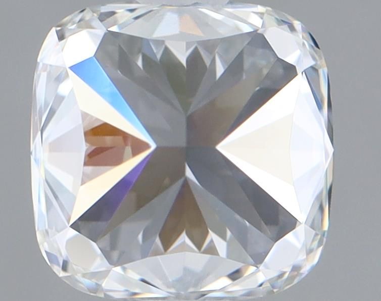 1.01 Carat Cushion Lab Diamond with  Cut Diamond in 14KT  view 1
