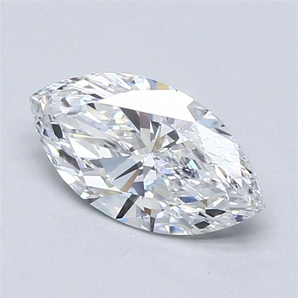 1.11 Carat Marquise Lab Diamond with  Cut Diamond in 14KT  view 1
