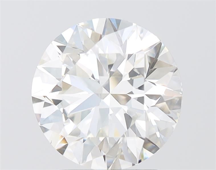 1.89 Carat Round Lab Diamond with  Cut Diamond in 14KT  view 1
