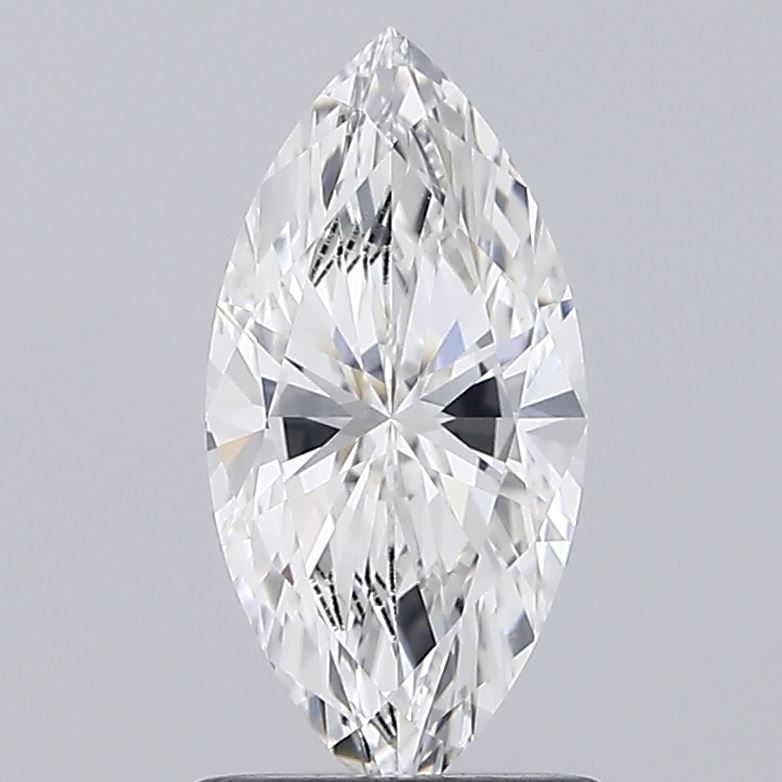 1.1 Carat Marquise Lab Diamond with  Cut Diamond in 14KT  view 1
