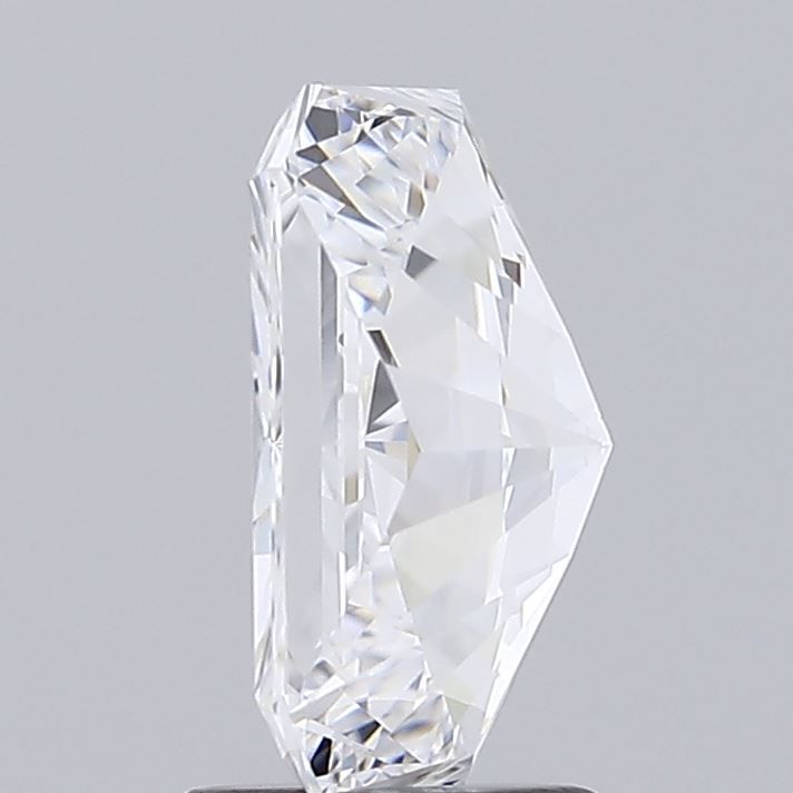 2.71 Carat Radiant Lab Diamond with  Cut Diamond in 14KT  view 1
