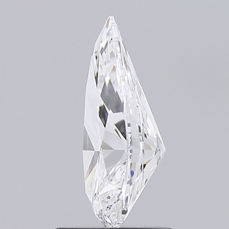 1.59 Carat Pear Lab Diamond with  Cut Diamond in 14KT  view 1
