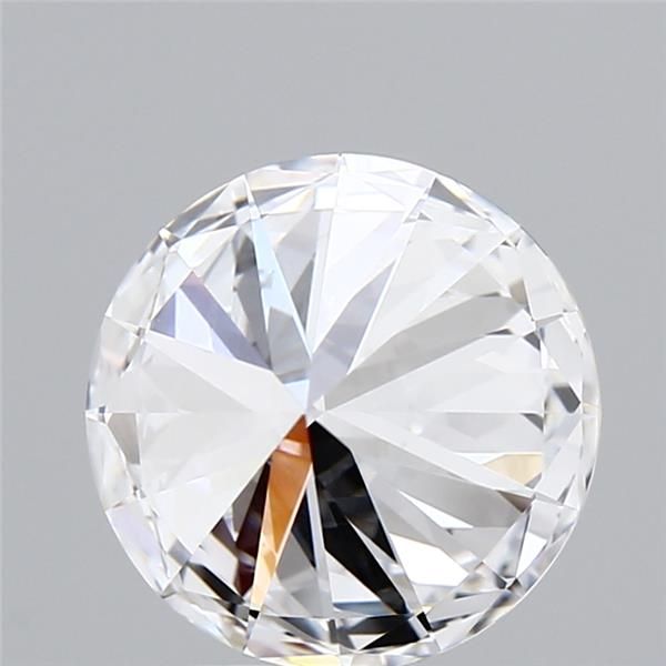 2.85 Carat Round Lab Diamond with  Cut Diamond in 14KT  view 1

