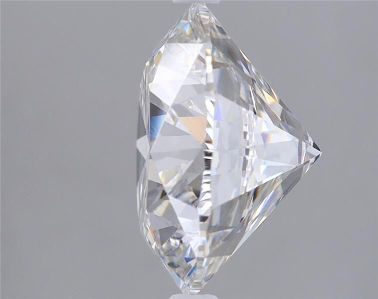 4.98 Carat Round Lab Diamond with  Cut Diamond in 14KT  view 1
