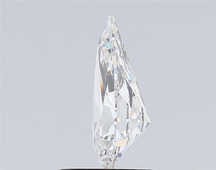 1.03 Carat Pear Lab Diamond with  Cut Diamond in 14KT  view 1

