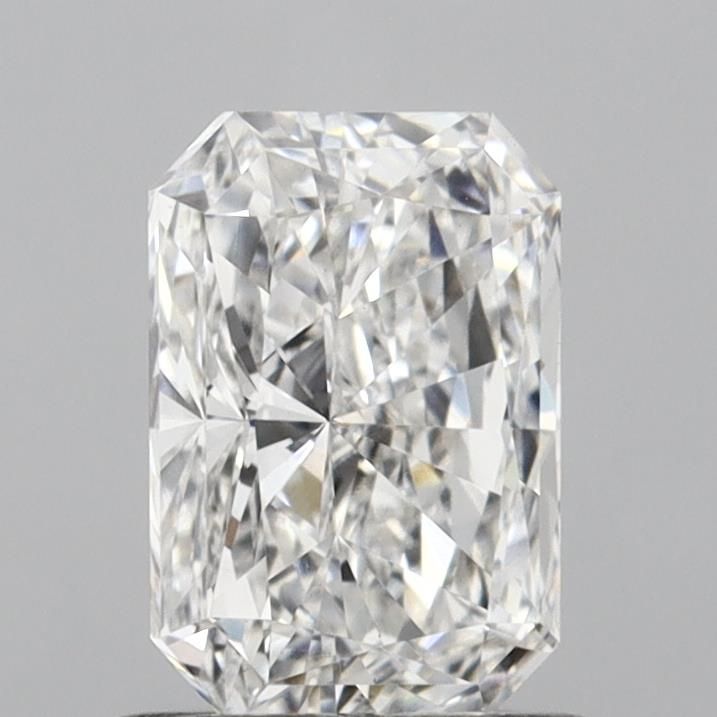 1.0 Carat Radiant Lab Diamond with  Cut Diamond in 14KT  view 1
