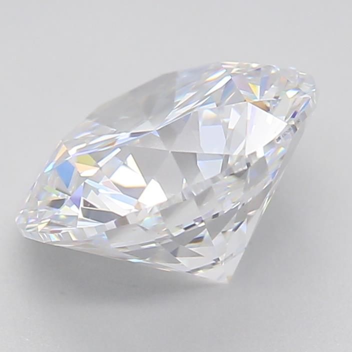1.55 Carat Round Lab Diamond with  Cut Diamond in 14KT  view 1

